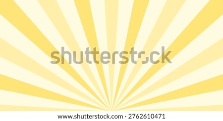 Morning Radiance SunBeam Pattern, Sunrise, Yellow lines background
