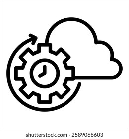 Morning Routine Icon Element For Design