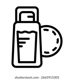 Morning Routine Line Icon Vector
