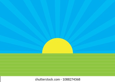 Sunrise Cartoon Images, Stock Photos & Vectors | Shutterstock