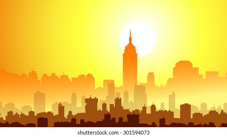 Morning Sunshine & New York City 