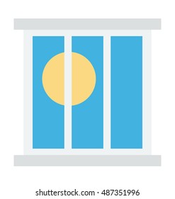 
Morning View Vector Icon

