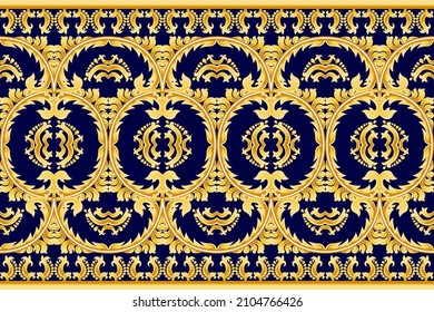 Moroccan baroque rococo ethnic seamless pattern design. Aztec fabric carpet mandala ornament chevron textile decoration wallpaper. Tribal turkey African Indian traditional embroidery vector bag