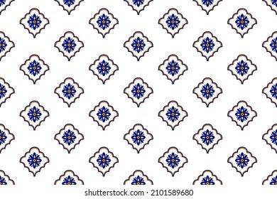 Moroccan ethnic pattern design. Aztec fabric carpet mandala ornament boho chevron textile decoration wallpaper. Tribal turkey African Indian traditional embroidery vector illustrations background 