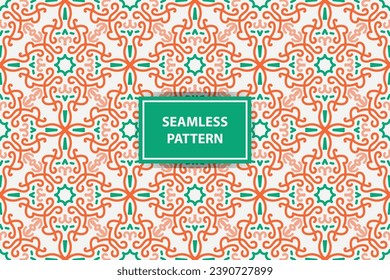 Diseño de patrones interminables de la etnia marroquí. Moqueta de tela azteca mandala ornamental chevron decoración textil papel tapiz. Antecedentes del vector tradicional del bordado del pavo tribal africano