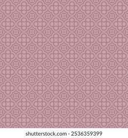 Padrão marroquino geométrico sem costura para papel de parede, cerâmica ou tecidos. Harmonia de pastel magenta leve macia.