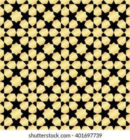 Moroccan gold seamless