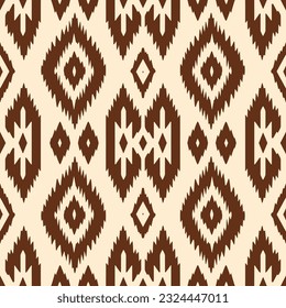 Moroccan ikat pattern ethnic beautiful background art. Folk embroidery textile fashion seamless pattern. Design for background, wallpaper, fabric, clothing, textile, carpet, batik, embroidery.