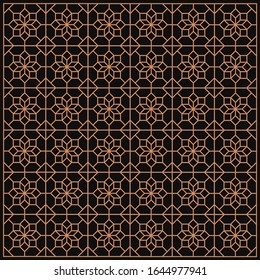 Moroccan Islamic Pattern Art Ornament Background vector
