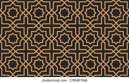 Moroccan Islamic Pattern Art Ornament Background