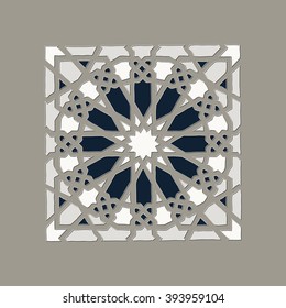 Moroccan mosaic ornate
