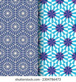 marokkanisches Motiv islamisches geometrisches Muster, Vektordesign