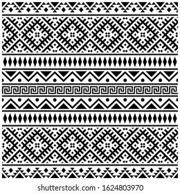 Moroccan Motif Seamless Pattern Design Vector. Illustration Of Abstract Geometric Background, Fabric Textile Pattern
