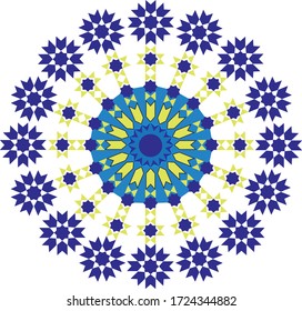 MOROCCAN PATTERN FOR ART WORKS