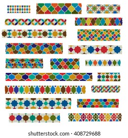 moroccan patterns washi tape