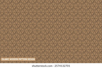 Moroccan Seamless Mosaic Texture. Eid Mubarak Muslim Decoration. Traditional Ramadan Golden Mosque Motif. Ramadan Kareem Islam Illustration. Seamless Moroccan Ornament Turkish Mosque Window Shape.