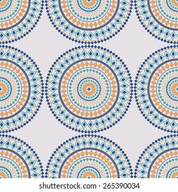 Moroccan seamless ornament. Vector. 