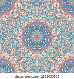 Diseño étnico de patrón marroquí sin fisuras. Adorno de baldosa cerámica repite motivo cuadrado. Estampado textil arabesco. Patrón sin fisuras de patchwork de textura creativa. Geometría estilizada veneciana italiana.