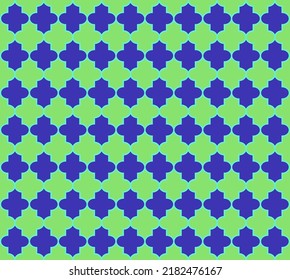 Moroccan Seamless Pattern. Mosque Window Design. Ramadan Kareem Tender Motif. 1001 Night Arabesque. Traditional Islamic Lantern Background. Elegant Moroccan Seamless Pattern. Iranian Mubarak Mosaic.