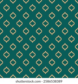 moroccan seamless pattern traditional islamic lantern arabic mosaic elegant motif mosque window vector illustration