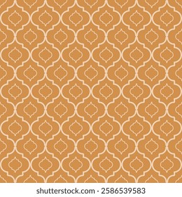 moroccan seamless pattern traditional islamic lantern arabic mosaic elegant motif mosque window vector illustration