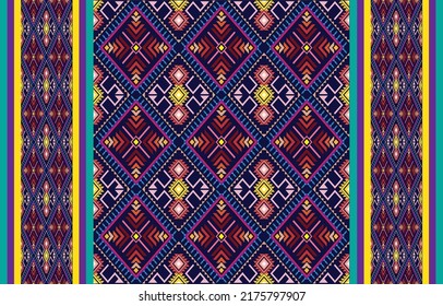 Moroccan seamless pattern in vector format, abstract geometric background image, fabric textile pattern.