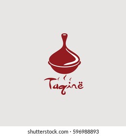 Moroccan Steam Food Tagine Logo Restaurant Stock Vector Royalty Free 596988893