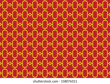 Moroccan Style Pattern. Vector 