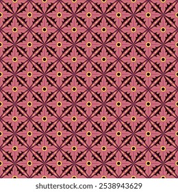 Moroccan tile. Mexican Spanish Talavera. Endless swatch with arabesque. batik vector