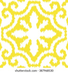 Moroccan tile tribal fabric pattern seamless vector background tile