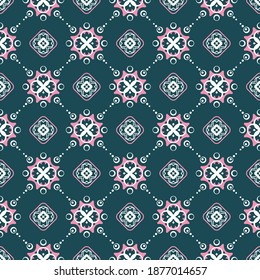 Moroccan tiles continuous seamless background, tile decoration, used for wallpaper, pattern texture, tile, web page background, surface texture, fabric texture