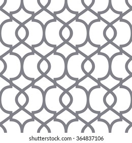 Moroccan trellis pattern seamless vector background tile
