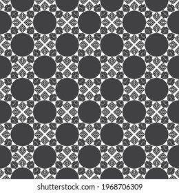 Moroccan  Vector Seamless Pattern style. Ramadan mubarak muslim background. Traditional ramadan kareem mosque pattern with grid mosaic