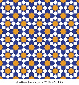 Moroccan zellij art design, Fez