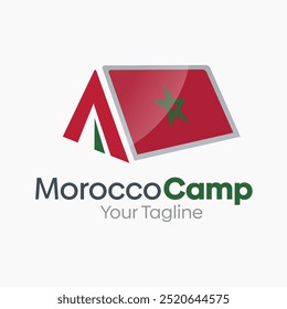 Morocco Camp Logo Design Template. Good for Business, Agency, Community and Organization