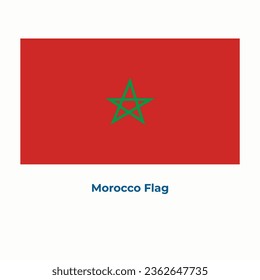 Morocco Country Flag Design temp
