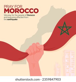Morocco earthquake. Pray For Morocco. Central fault line