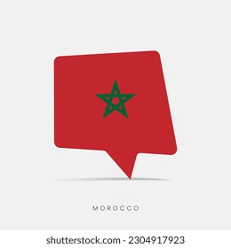 Icono de chat de la bandera de Marruecos