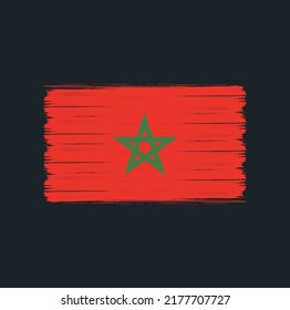 Morocco Flag Vector. National Flag