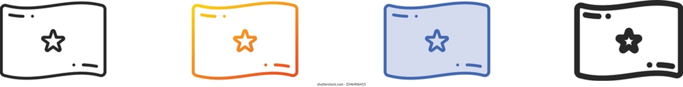 morocco icon.Thin Linear, Gradient, Blue Stroke and bold Style Design Isolated On White Background