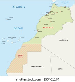 Morocco Map