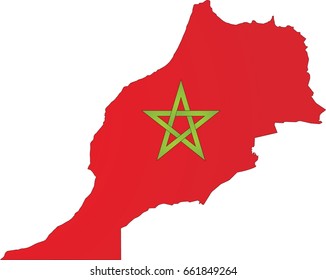 Morocco map 