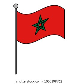 Morocco national flag