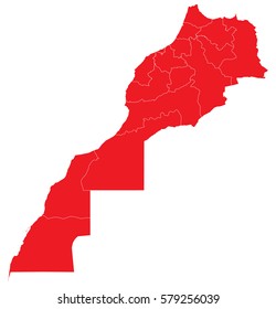 Morocco-Rote Karte