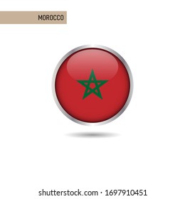 Marokko-Muster für die runde Vektorillustration