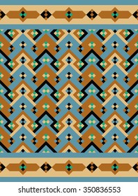Morocco Seamless Border. Traditional Islamic Design. Mosque decoration element.