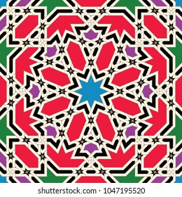 Morocco seamless pattern. 