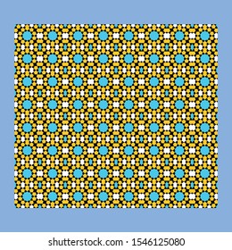 Morocco Seamless Pattern. Traditional Arabic Islamic Background. Mosque decoration element.