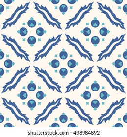 Morocco Seamless Pattern. Traditional Arabic Islamic Background. Mosque decoration element.