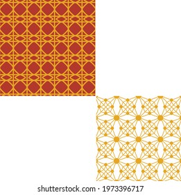 Morocco seamless pattern vector with different colors